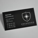 Spot UV Business Card