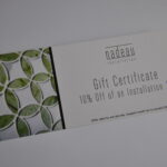 Custom sized coupon